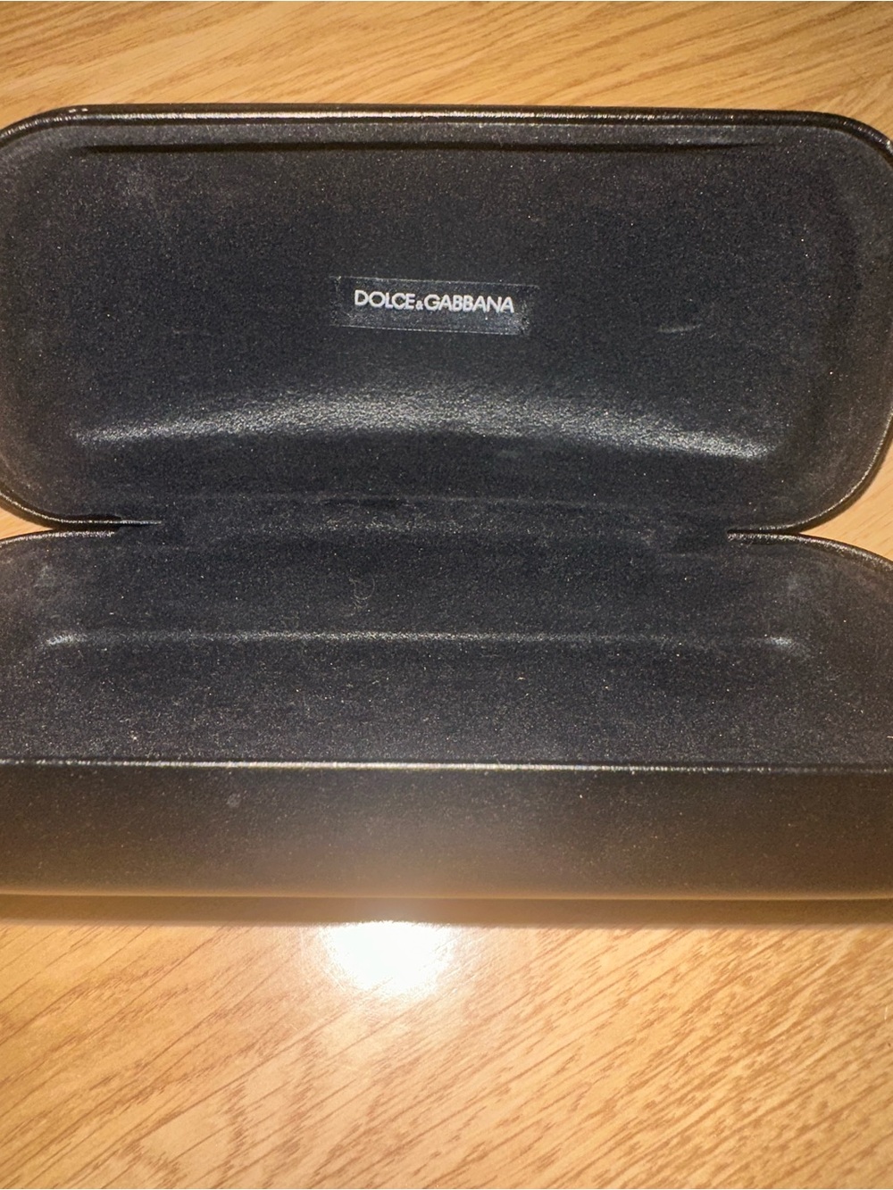 Dolce & Gabbana Black Hard Shell Sunglasses Case - Picture 3 of 3
